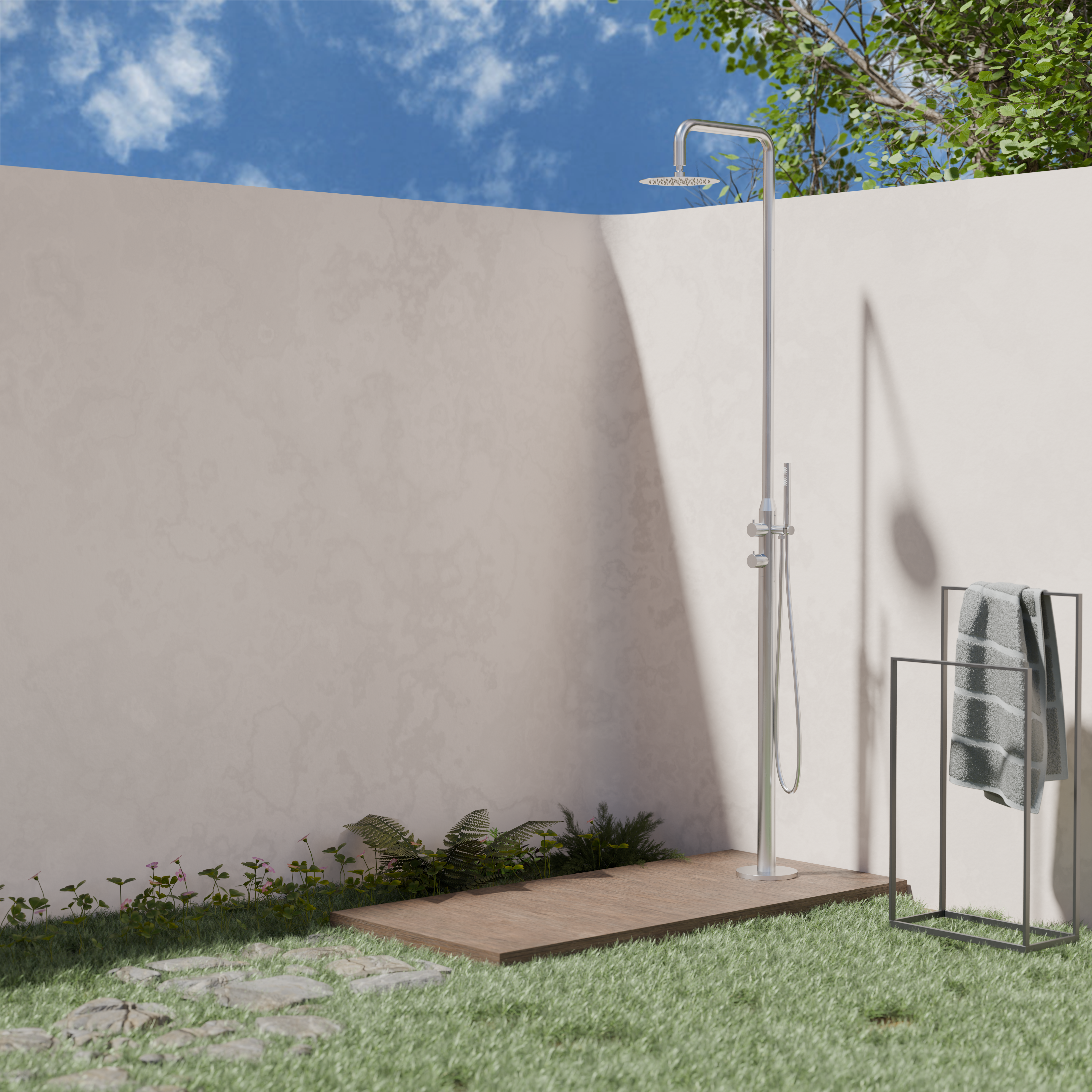 316 Outdoor Standing Shower Column